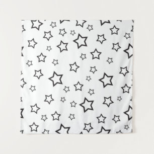 Stars pattern tapestry