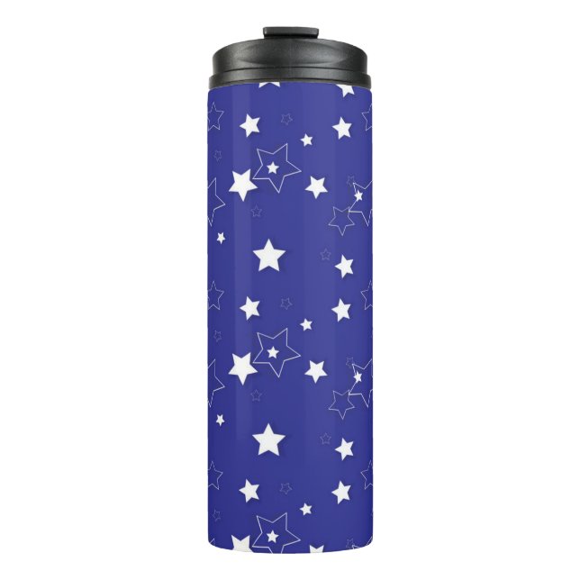 Stars pattern thermal tumbler (Front)