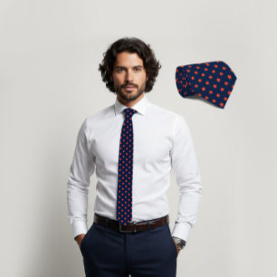 Stars pattern tie