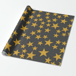 Stars pattern wrapping paper