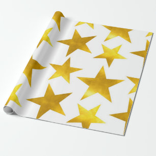 Stars pattern wrapping paper