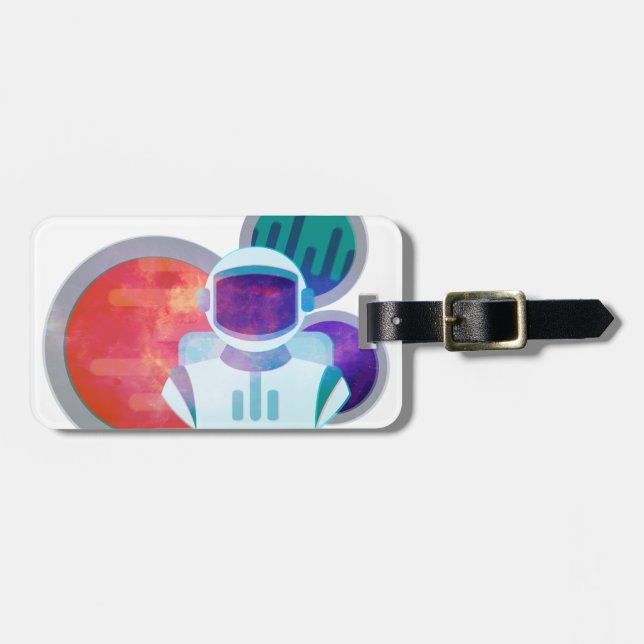 stars.png luggage tag (Front Horizontal)