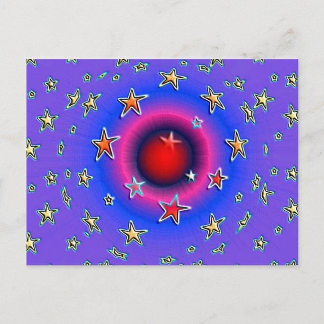 Stars Postcard (Front)