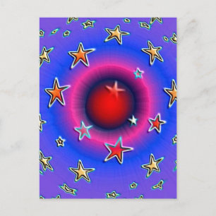Stars Postcard