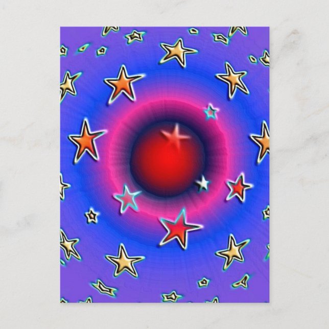 Stars Postcard (Front)