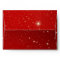 Stars Red A7 Christmas Envelopes