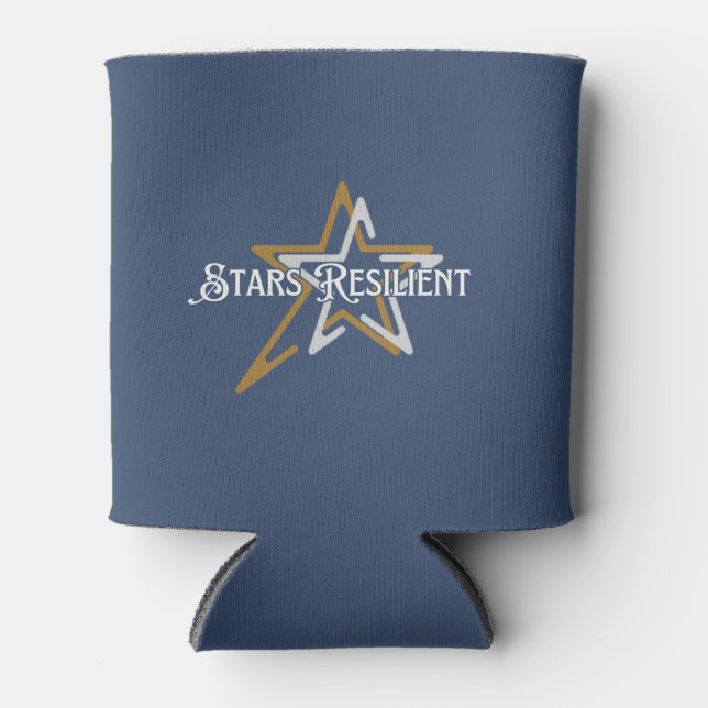 Stars Resilient - Can Cooler (Front)