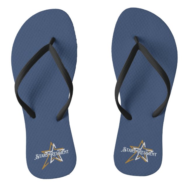 Stars Resilient - Pair of Flip Flops (Footbed)