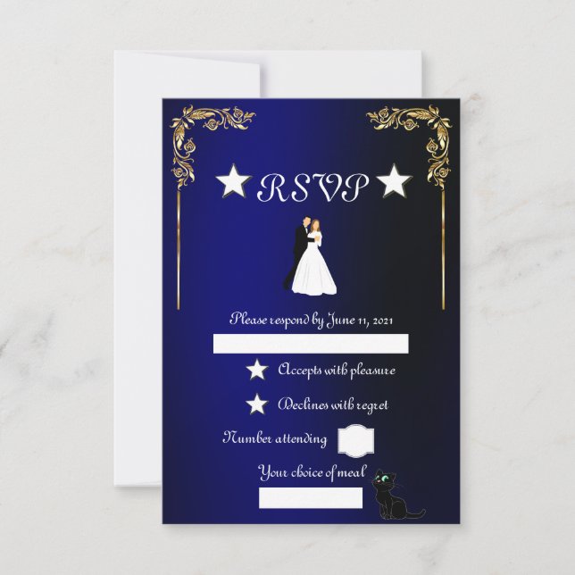 Stars RSVP Card (Front)