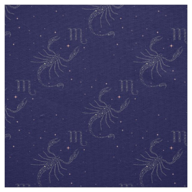 stars scorpio fabric (Swatch)