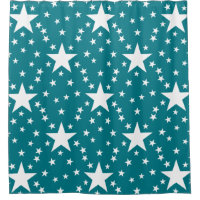 Stars seamless pattern white + your backgr. & idea