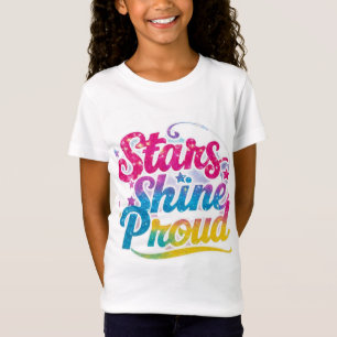 Stars Shine Proud T-Shirt – Radiant Patriotism