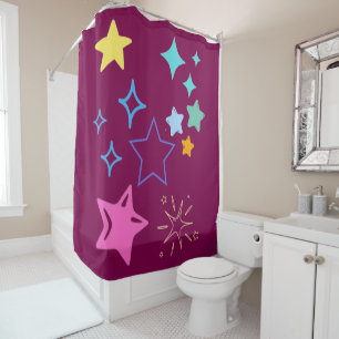 Stars Shower Curtain
