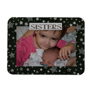 Stars Sister Photo Premium Magnet