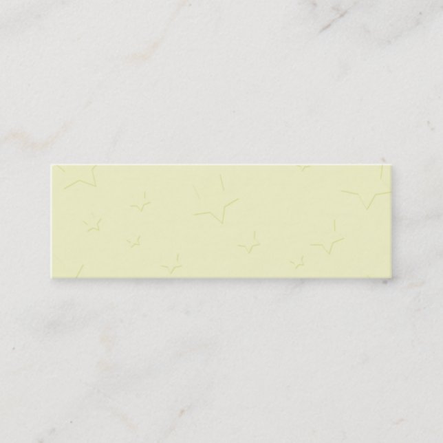 Stars Skinny Profile Card (Front)