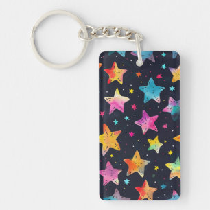 Stars so many stars key ring