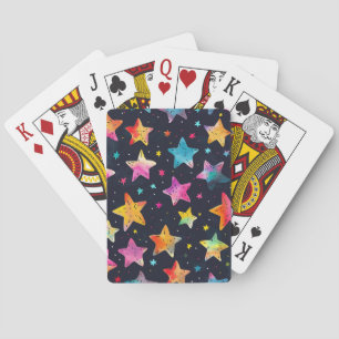 Stars so many stars playing cards