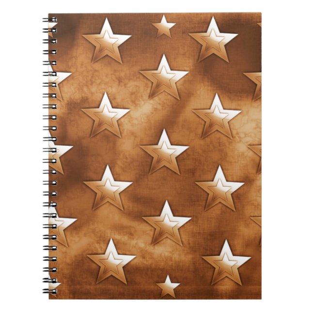 Stars Spiral Notebook (Front)