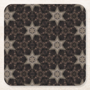Stars Square Paper Coaster