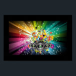 Stars & Streaks, Music Pop Art Poster<br><div class="desc">Stars & Streaks,  Music Pop Art</div>