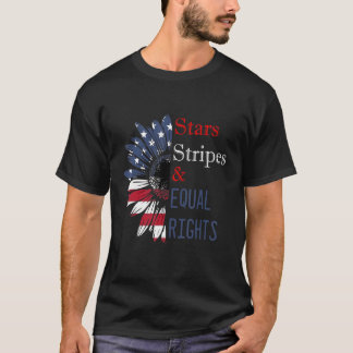 Stars Stripes And Equal Rights 4th Of July Women's T-Shirt