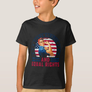 Stars Stripes And Equal Rights 4th Of July Womens T-Shirt