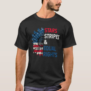 Stars Stripes And Equal Rights 4th Of July Women's T-Shirt