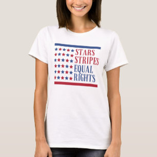 Stars stripes and equal rights T-Shirt
