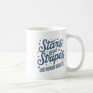 Stars Stripes And Womens Rights 4th Of July Libera Coffee Mug
