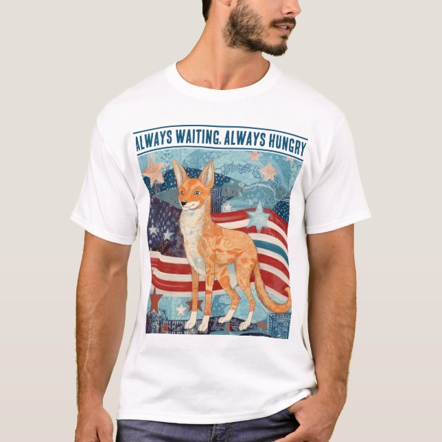 Stars & Stripes Coyote T-shirt (Front)