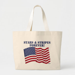 STARS & STRIPES FOREVER! LARGE TOTE BAG