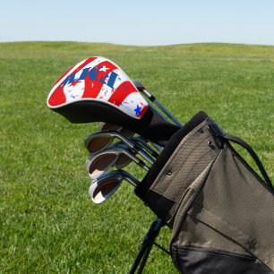 Stars & Stripes Golf Club Head Cover - Customise
