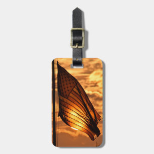 Stars & Stripes Luggage Tag