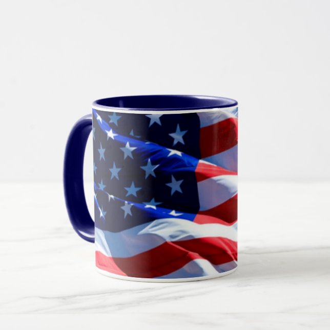 “Stars & Stripes” Mug (Front Left)