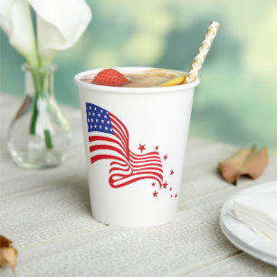 Stars & Stripes Paper Cups