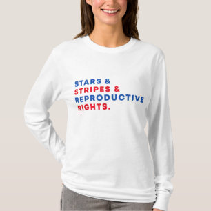 Stars Stripes Reproductive Rights 4th Of July Pro T-Shirt