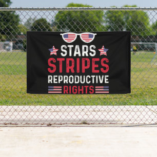 Stars Stripes Reproductive Rights Banner
