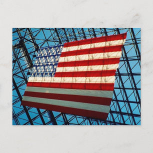 stars & stripes & shadows postcard