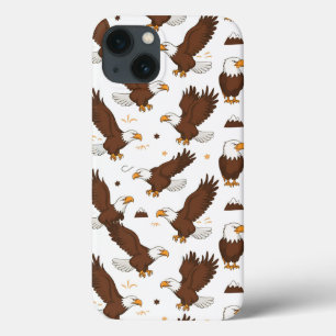 "Stars, Stripes & Soaring Eagles" iPhone 13 Case