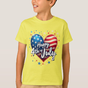 Stars & Stripes Spirit: Iconic American Freedom Pr T-Shirt