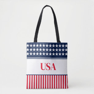 Stars & Stripes Tote Bag