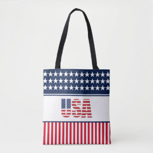 Stars & Stripes Tote Bag