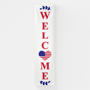 Stars & Stripes Welcome Banner