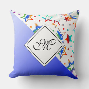 Stars Tattoos coloured + your ideas Cushion