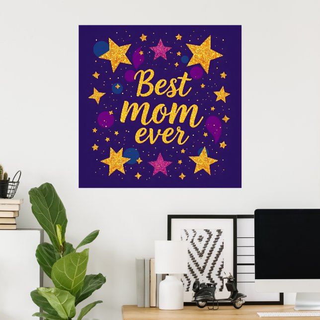 Stars Trendy Luxury Gift Collection Poster (Home Office)