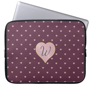 Stars Within Hearts on Port Laptop Sleeve