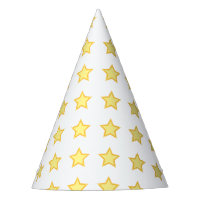 Stars Yellow simple Birthday Magical party