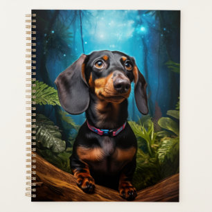Starscape Dachshund Planner