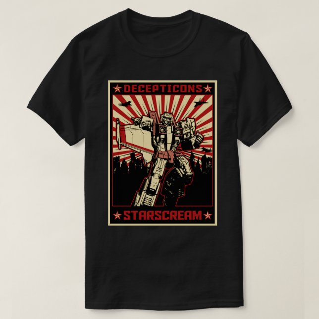 STARSCREAM PROPAGANDA T-Shirt (Design Front)