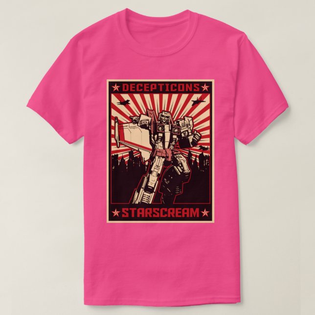 STARSCREAM PROPAGANDA T-Shirt (Design Front)